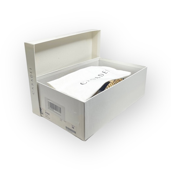 Casadei ♚ Renna Bamboo Platform Heels Grommet Sandals ♚ Sand Suede ♚ 38 7.5M 8M - Picture 15 of 16